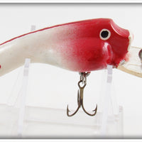 Vintage Driscroll Red & White Pollywog Lure