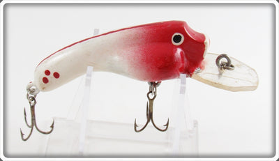 Vintage Driscroll Red & White Pollywog Lure