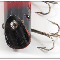 South Bend Red Body Black Head Bass Oreno