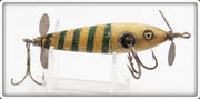 The Charmer Minnow Co White & Green Charmer Minnow Lure