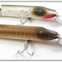 Creek Chub Pikie Scale & Silver Flash Giant Jointed Pikie Pair In One Box