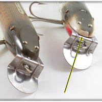 Creek Chub Pikie Scale & Silver Flash Giant Jointed Pikie Pair In One Box