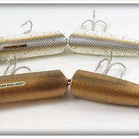Creek Chub Pikie Scale & Silver Flash Giant Jointed Pikie Pair In One Box