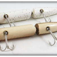 Creek Chub Pikie Scale & Silver Flash Giant Jointed Pikie Pair In One Box