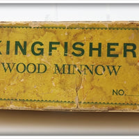 Vintage Kingfisher Minnow Empty Lure Box 2107