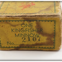 Kingfisher Minnow Empty Box 2107