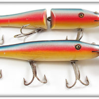 Vintage Creek Chub Rainbow Pikie & Jointed Pikie Lure Pair