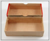 Heddon Red Head White Lucky 13 In Box