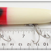 Heddon Red Head White Lucky 13 In Box