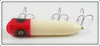 Heddon Red Head White Lucky 13 In Box