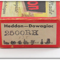 Heddon Red Head White Lucky 13 In Box