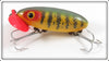 Arbogast Perch Wood Body Plastic Lip Jitterbug In Box