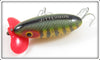 Arbogast Perch Wood Body Plastic Lip Jitterbug In Box