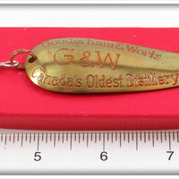 Gooderham & Worts G & W Distillery Lure In Box