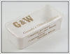Gooderham & Worts G & W Distillery Lure In Box