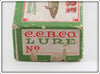 Creek Chub River Peeler Crawdad In Unmarked Box