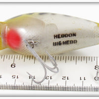 Heddon Uncatalogued Yellow Coachdog Clear Belly Big Hedd 9330 YCDS