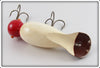 Proven Bait Co Red, White & Brown Muskidown