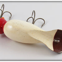 Proven Bait Co Red, White & Brown Muskidown