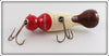 Proven Bait Co Red, White & Brown Muskidown