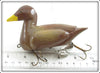 Contemporary Folk Art Brown Duck Lure