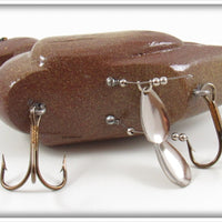 Contemporary Folk Art Brown Duck Lure