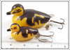 Bill Szabo Cree Duk Brown & Yellow Musky Duck & Duckling Pair