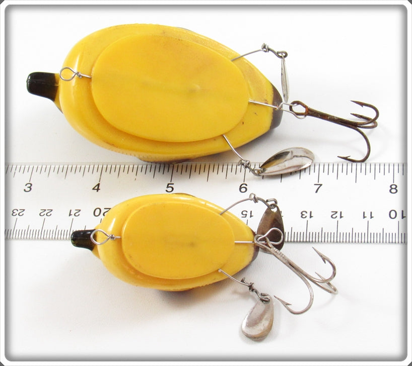 Bill Szabo Cree Duk Brown & Yellow Musky Duck & Duckling Lure Pair | Tough Lures Bill Szabo Cree Duk Brown & Yellow Musky Duck & Duckling Lure Pair | Tough Lures