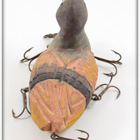 Contemporary Folk Art Five Hook Duck Lure
