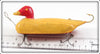 Folk Art Yellow & Red Duck Lure