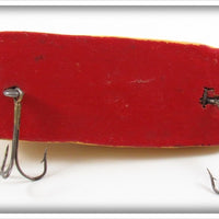 Folk Art Yellow & Red Duck Lure