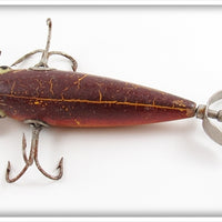 Pflueger Sienna Crackleback Three Hook Neverfail Minnow