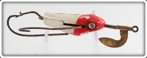 Vintage Atomic Fishing Tackle Red & White Trip Lure