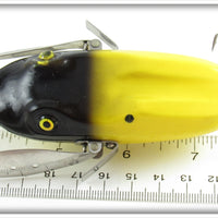 LeBoeuf Mfg Co Yellow & Black Musky LeBoeuf Creeper