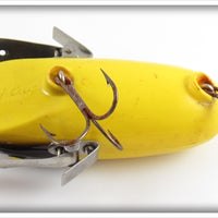 LeBoeuf Mfg Co Yellow & Black Musky LeBoeuf Creeper