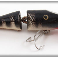 Vintage Creek Chub Black Scale Jointed Spinning Pikie 9433