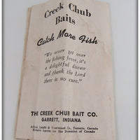 Creek Chub Perch Jointed Striper Pikie In Box