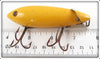 Heddon Solid Yellow Crab Wiggler 1809Y