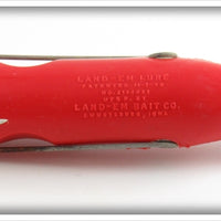 Land-Em Bait Co Solid Red Land Em Lure In Box