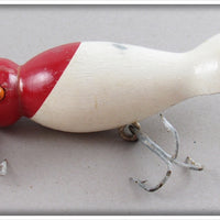 Proven Bait Co Red & White Wiggleup