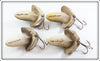F. S. Burroughs Croaker Frog Lot Of Eight