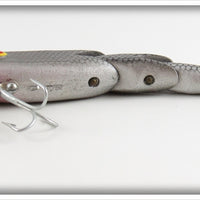 Gen-Shaw Black & Silver Scale Wiggler Lure In Box