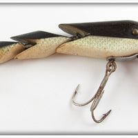 Gen-Shaw Black & Silver Scale Wiggler Lure In Intro Box