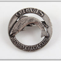 Vintage Orvis Record Catch Club Pin