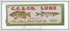 Creek Chub White Scale Tiny Tim Empty End Label Box 6425