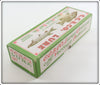 Creek Chub White Scale Tiny Tim Empty End Label Box 6425