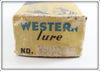 Western Auto Western Fishing Lures Empty Box V5022