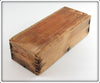 Heddon Fancy Back 150 Dowagiac Minnow Empty Wood Box