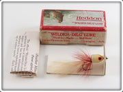 Vintage Heddon Peet's Special Trout Size Wilder Dilg In Box