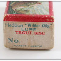 Heddon Peet's Special Trout Size Wilder Dilg In Box